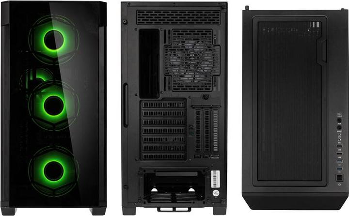 Actual product image Kolink Observatory Z ARGB Midi Tower (ATX, mATX, Mini-ITX, E-ATX)