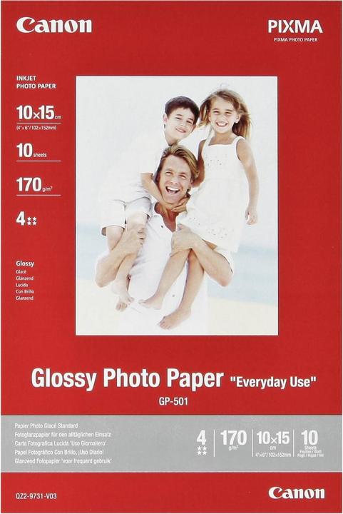 Immagine prodotto Canon Foto lucida (170 g/m², 10 x 15 cm, 10 x)