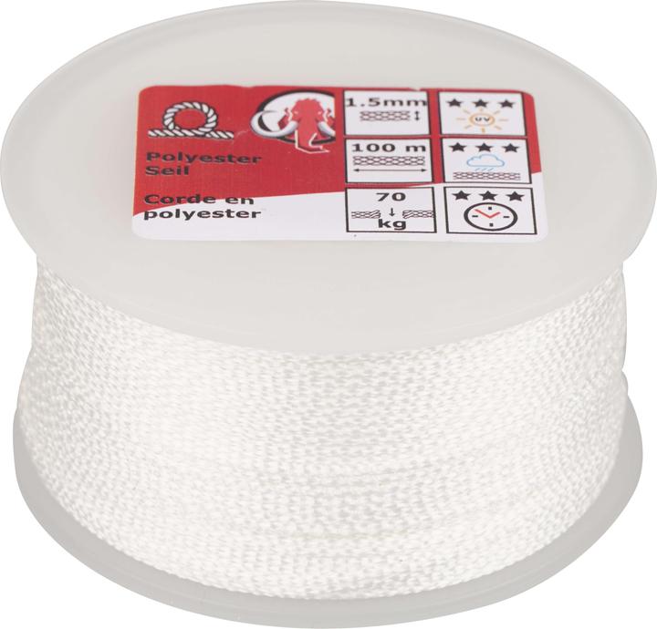 Produktbild Mamutec Polyester Seil 1.5 mm 100 m (100 m)