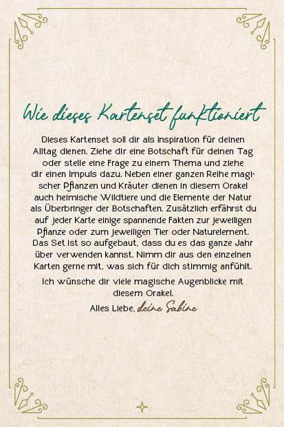 Produktbild Strassmair:Orakel-Karten-Box: Naturmome (Deutsch, Sabine Strassmair, 2024)