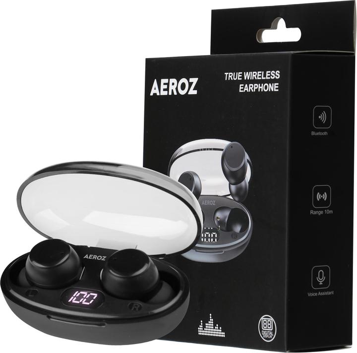 Actual product image Aeroz TWS-1010 (No noise cancelling, 4 h, Wireless)