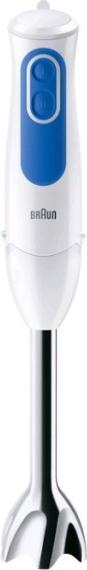 Immagine prodotto Braun Frullatore a mano MQ 3020 Pesto, 700 W, Numero di velocità 2, Tritatutto, Bianco/Blu