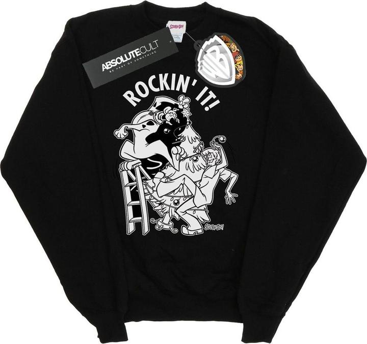 Scooby Doo Rockin' It Christmas Sweatshirt Jungen