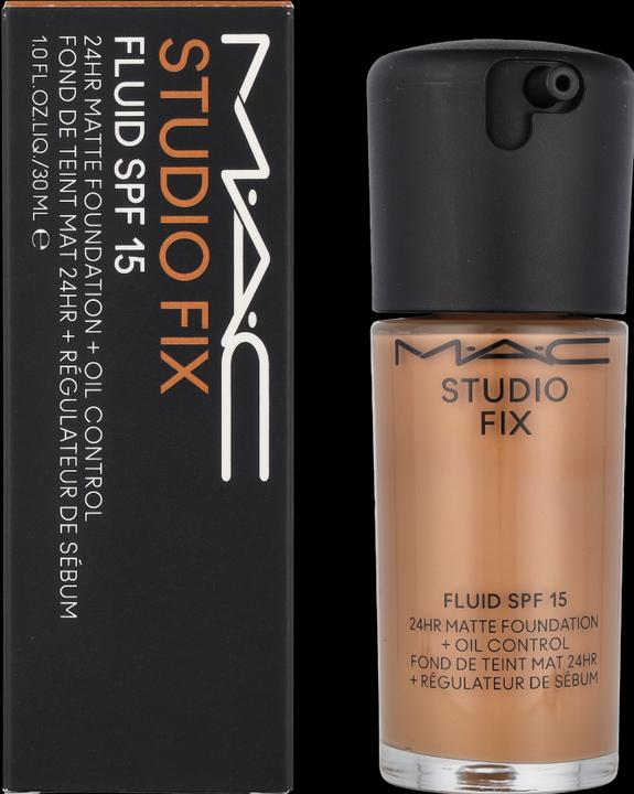 MAC Cosmetics Studio Fix Fluid Fond de Teint Sun Protection Factor 15 (re) NC4"5,5" (Nr. NC45.5)