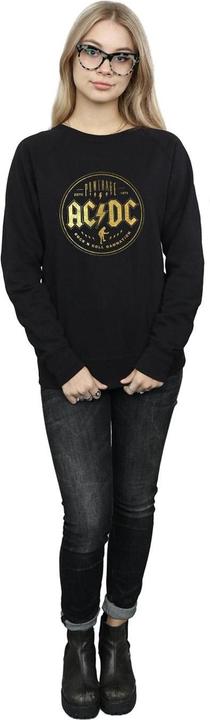Actual product image AC/DC Womens/Ladies Rock N Roll Damnation Sweatshirt (M)