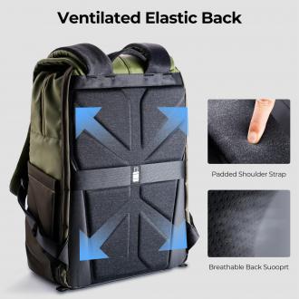 Immagine prodotto K&F Concept Concept Beta Backpack 20l Zaino fotografico - Verde (Borsa a tracolla per fotocamera, 20 l)