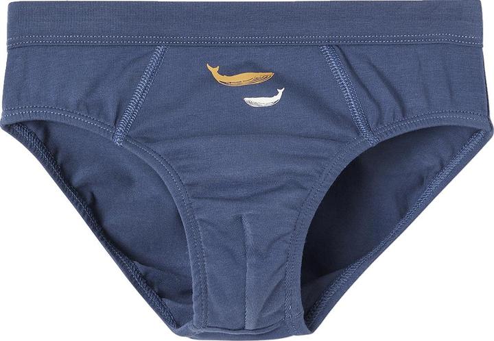 Produktbild Vertbaudet 7er-Pack Jungen Slips mit Bio-Baumwolle, Wale (158, 7er Pack)