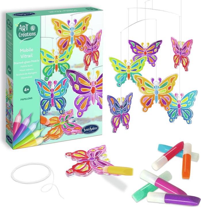 Actual product image Sentosphere Mobile Butterflies Craft Set