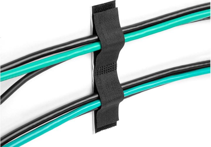 Image du produit Delock Support de câble velcro (Serre-câbles velcro, 110 mm, 10 pcs)