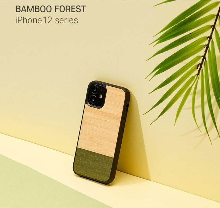 Immagine prodotto Man.Wand Custodia &WOOD per iPhone 12 mini foresta di bambù juodas (Apple iPhone 12 mini)