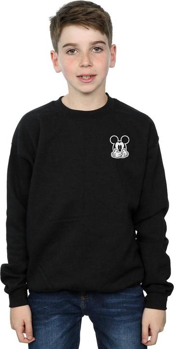 Immagine prodotto Disney Mickey Mouse Dont Speak Breast Print Felpa Ragazzi (152, 158)