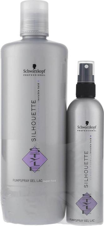 Schwarzkopf Professional Schwarzkopf Silhouette Super Hold Style Gel Lac 1000 ml + 200 ml (1200 ml)