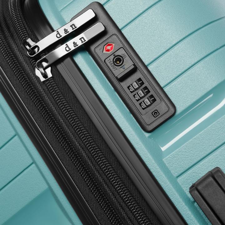 Produktbild D&N Travel Line 4300-Plus 4 Rollen Kabinentrolley S 55 cm mit Dehnfalte (37 l, Handgepäck (bis 50l))
