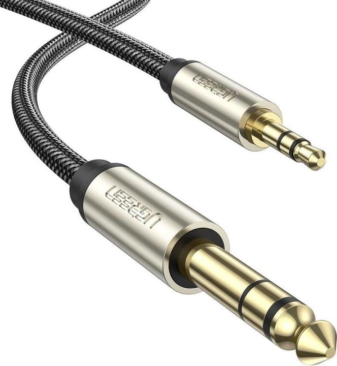 Produktbild Ugreen 3.5mm Klinke – 6.3mm Klinke (5 m, 3.5mm Klinke (AUX), 6.3mm Klinke (Jack))