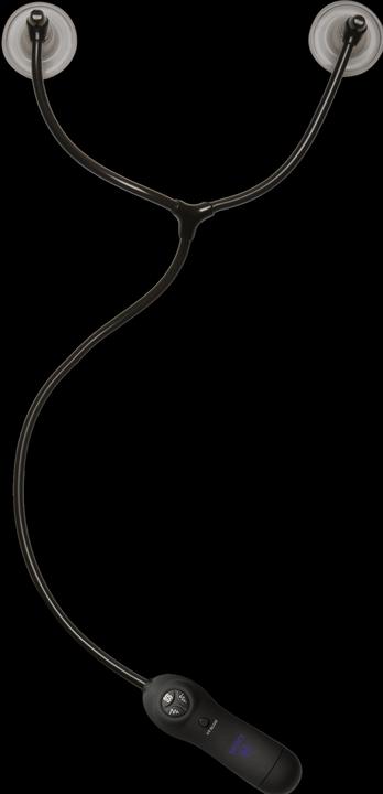 Actual product image All Stars Swell - Auto Vibrating Nipple Sucker Cups - Black/Violet