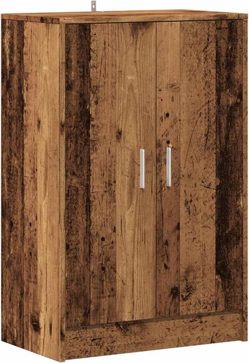 Image du produit VidaXL Schuhschrank Schuhregal Schuhaufbewahrung Schuhkommode Altholz-Optik (60 x 35 x 92 cm)