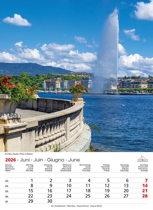 Produktbild Swiss Souvenier 2026 (Harter Einband)