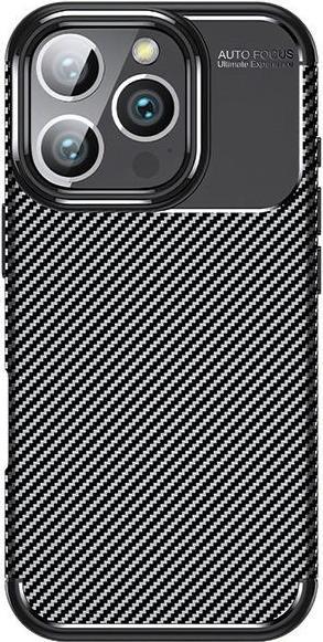- Étui Beline Carbon Armor iPhone 16 Pro Max 6.9" czarny/black box (Apple iPhone 16 Pro Max)