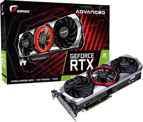 Produktbild Colorful VGA NVIDIA RTX 3060 TI ADV OC LHR-V IGAME 8GB GDDR6 3DP+HDMI