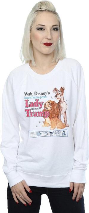 Produktbild Disney Lady And The Tramp Distressed Classic Poster Sweatshirt (XL)