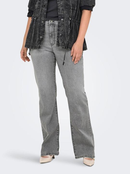 Actual product image Only CARLUSH Mittlere Taille Retro-Fit, ausgestellt Jeans Flared fit jeans (W50/L32)
