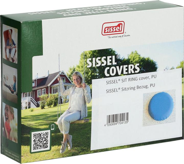 Image du produit Sissel taie d oreiller Sit Ring ronde/ovale polyuréthane, bleu (42 x 48 cm)