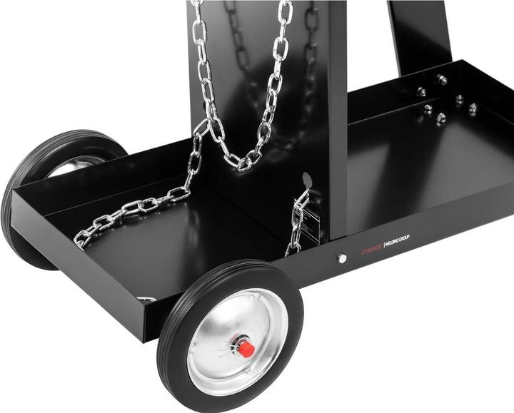 Image du produit Stamos Chariot poste à souder - 3 étagères - 80 kg