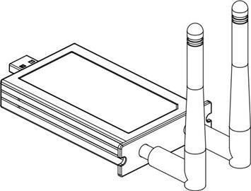 Actual product image Philips Wi-Fi + BT module 3650Q/4650D