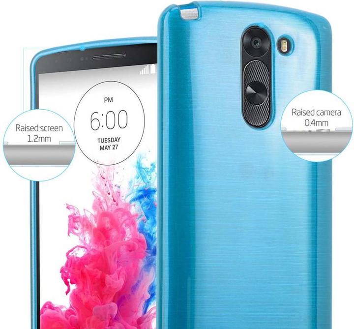Actual product image Cadorabo TPU Brushed Cover (LG G3 Stylus)