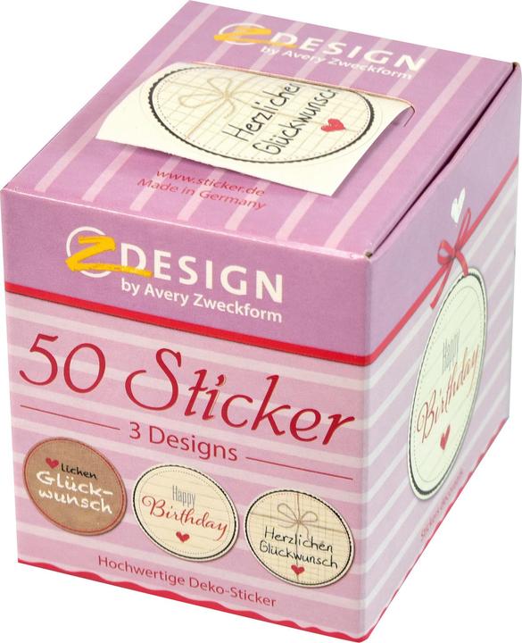 Produktbild Z-Design Sticker auf Rolle