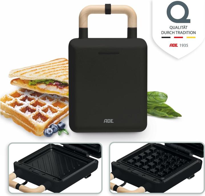 Actual product image ADE Waffle Iron White