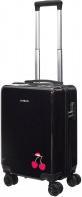 Jet Lag valise cabine noir cerise 28l (32 l, Bagage à main (jusqu'à 50l))