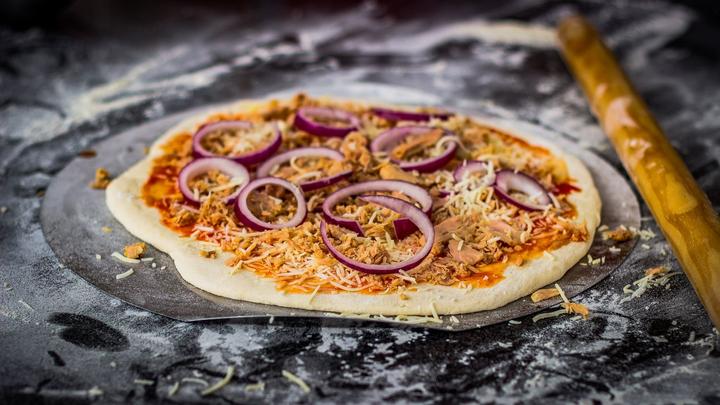 Produktbild Grillfürst Pizzablech Edelstahl 31 cm