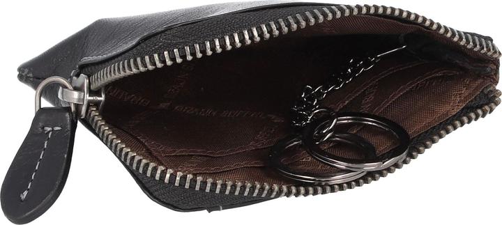 Actual product image Braun Büffel Arezzo leather key case 11 cm