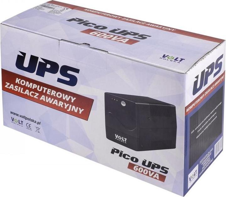 Immagine prodotto Volt Polska PicoUPS 600VA/360W 7Ah (600 VA, 360 W, Interattivo linea UPS)