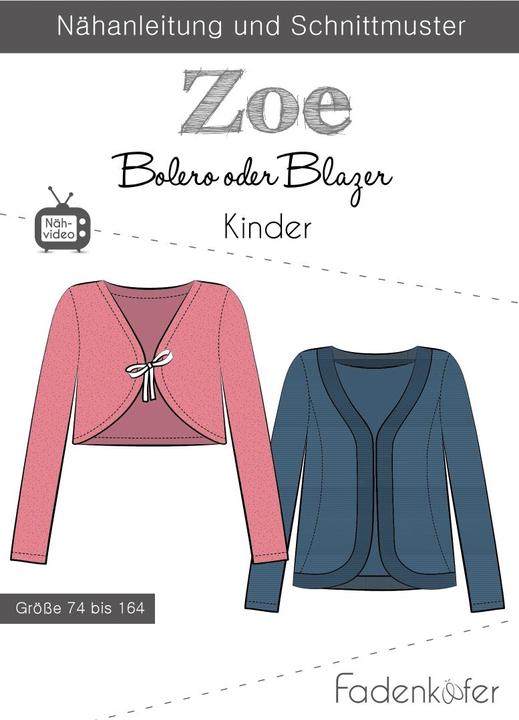 Produktbild Fadenkäfer Schnittmuster Zoe