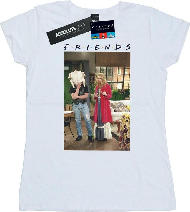Actual product image Friends Womens/Ladies Joey Turkey Cotton T-Shirt (XXL)