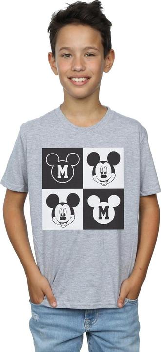 Immagine prodotto Disney Mickey Mouse Smiling Squares Maglietta Ragazzi (128)