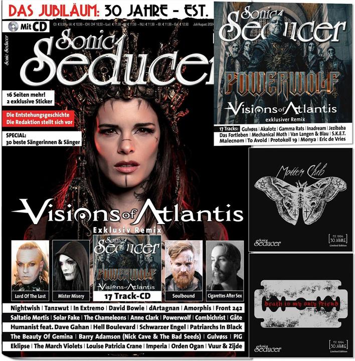 Image du produit Sonic Seducer 07-08/2024, m. Audio-CD (Allemand, 2024)