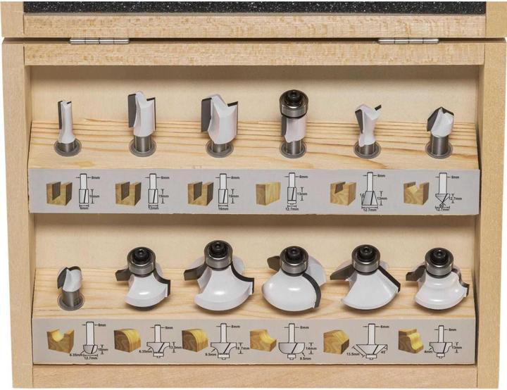 Actual product image Makita Cutter set 12 pieces