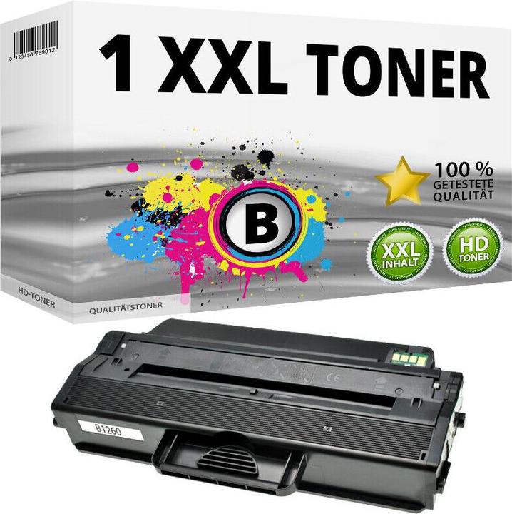 Immagine prodotto Druckfuxx 1x XXL TONER für DELL B1260 B1265DFW B1265DNF Toner-Kartusche DRYXV 59