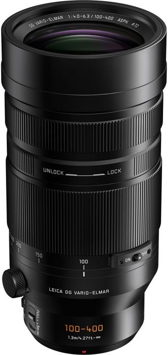 Image du produit Panasonic Leica DG Vario-Elmar 100-400 mm / F4.0-6.3 II ASPH. / Power O.I.S. (Leica DG, Micro Four Thirds)