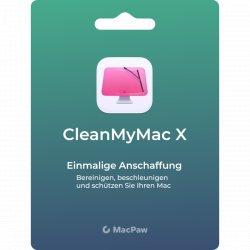Produktbild MacPaw CleanMyMac X One-Time Purchase (1 User, 1 Geräte/User, unbegrenzt)