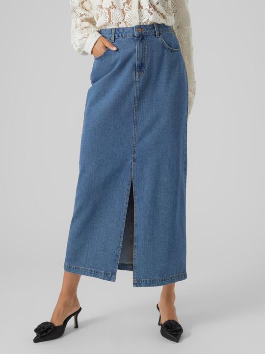 Produktbild Vero Moda Hohe Taille Langer Rock Jeansrock (XS)