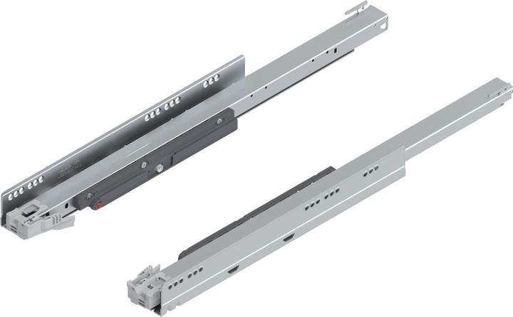 Blum LEGRABOX cabinet rail with TIP-ON, full extension, 40 kg, NL 600 mm, left/right, galvanised