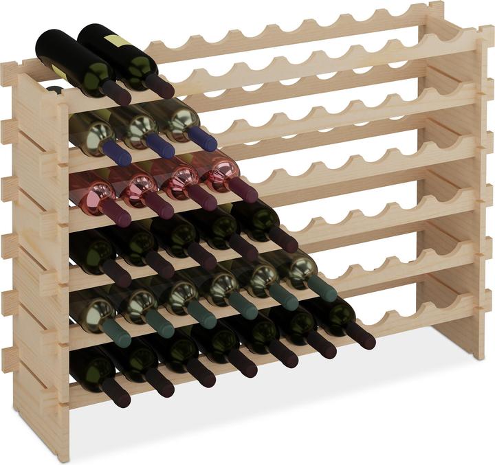 Produktbild Relaxdays Weinregal (103 x 25 x 73 cm)
