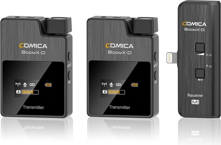 Produktbild Comica BoomX-D MI2 Microphone-Set For iPhone - 2 Transmitter