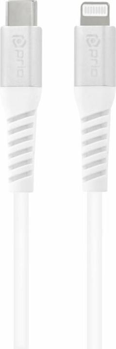 Actual product image prio Charge & Sync USB C to Lightning Mfi -certified 1.2 m white (1.20 m)