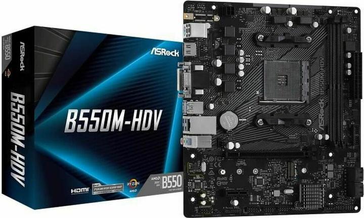 AsRock B550M-HDV (AM4, AMD B550, mATX)