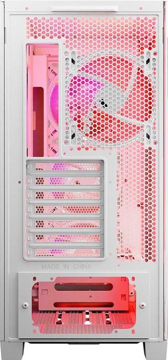 Actual product image Modecom Volcano Expanse T Apex ARGB biała (mATX, Mini-ITX)